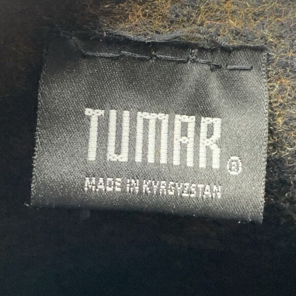 Handmade Felt Wool Boho Bag Purse Southwestern Double Strap By Tumar RARE - Picture 9 of 9